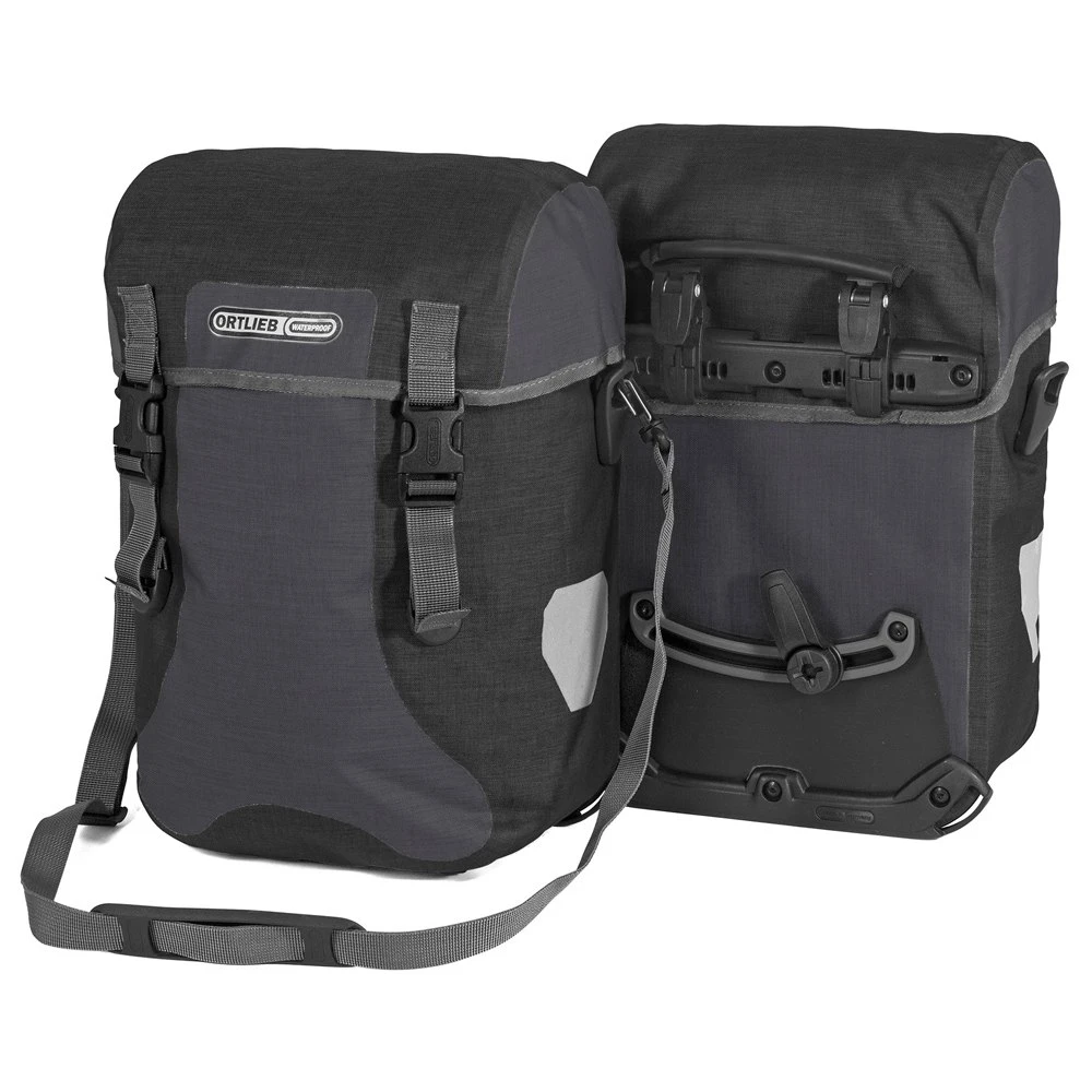 ORTLIEB Sport-Packer Plus - QL2.1 Bike Pannier (pair) - 2x15L - Granite-black 3 ORTLIEB Sport-Packer Plus - QL2.1 Bike Pannier (pair) - 2x15L - Granite-black