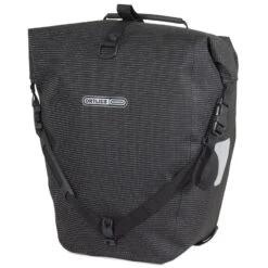 ORTLIEB Back-Roller High Visibility - QL2.1 Bike Pannier - 20L - Black Reflex