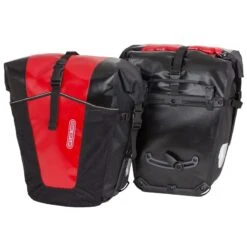ORTLIEB Back-Roller Pro Classic - QL2.1 Bike Pannier (Pair) - Red-black