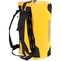 ORTLIEB Duffle - 110L Travel Bag - Sun Yellow-black -Ortlieb 20244 01 d 31362