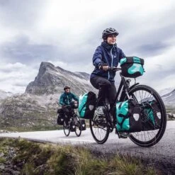 ORTLIEB Sport-Roller Free - QL2.1 Bike Pannier (pair) - 2x12.5L - Lagoon-black -Ortlieb 262815 04 d 522053