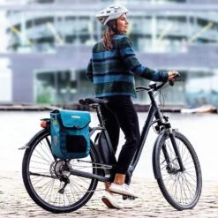 ORTLIEB E-Mate - QL2.1 Bike Pannier - 16L - Petrol -Ortlieb 312484 10 d 645032