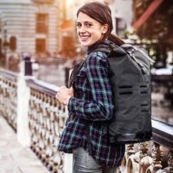 ORTLIEB Commuter-Daypack High Visibility 21L Backpack - Black Reflective -Ortlieb 312897 09 d 646195 2