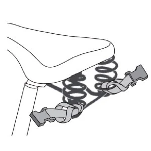 Ortlieb Spring Saddle Bag Adaptor Set 4 Ortlieb Spring Saddle Bag Adaptor Set - Image 2