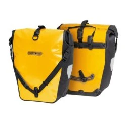 ORTLIEB Back-Roller Classic - QL2.1 Bike Pannier (Pair) - 2x20L - Sun Yellow-black