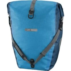 ORTLIEB Back-Roller Plus - QL2.1 Bike Pannier (Pair) - 2x20L - Dusk Blue - Denim -Ortlieb ortlieb backroller plus dusk blue f5206 1 1125751