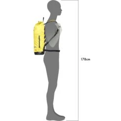ORTLIEB Commuter-Daypack City 21L Backpack - Lemon Sorbet -Ortlieb ortlieb commuter daypack 21 lemon r4110 5 1126599