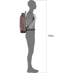 ORTLIEB Commuter-Daypack Urban 21L Backpack - Ash Rose -Ortlieb ortlieb commuter daypack urban 21 ash r4158 5 1126888