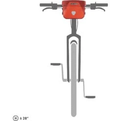 ORTLIEB Ultimate Six Plus - Handlebar Bag - 6.5L - Salsa-dark Chili -Ortlieb ortlieb f317 x 15 1394653