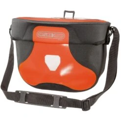 ORTLIEB Ultimate Six Free - Handlebar Bag - 6.5L - Rust-black