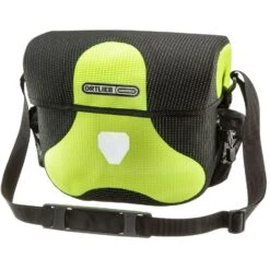 ORTLIEB Ultimate Six High Visibility - 7L Handlebar Bag - Neon Yellow-black Reflex