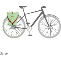 ORTLIEB Back-Roller Design - QL2.1 Bike Pannier - 20L - PS33 - Pistachio -Ortlieb ortlieb f5517 1 1394321