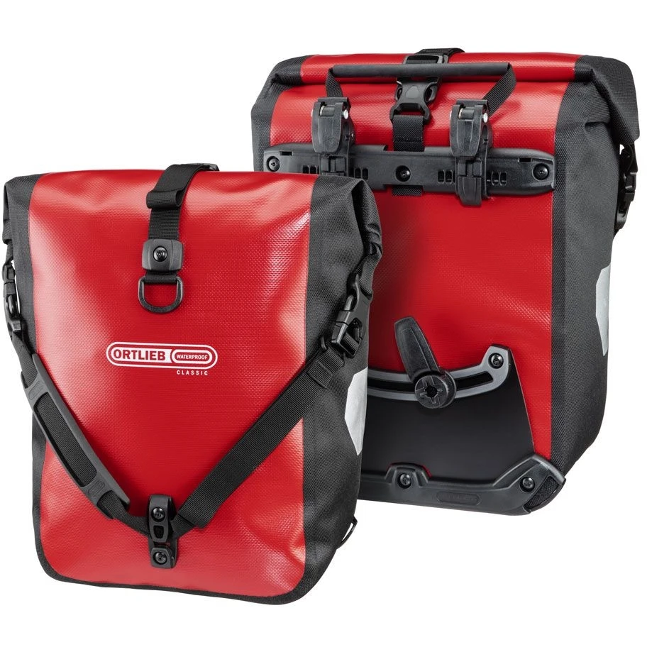 ORTLIEB Sport-Roller Classic - QL2.1 Bike Pannier (pair) - 2x12.5L - Red-black 3 ORTLIEB Sport-Roller Classic - QL2.1 Bike Pannier (pair) - 2x12.5L - Red-black