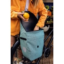 ORTLIEB Velo-Shopper 18L - QL2.1 Bike Pannier - Cement -Ortlieb ortlieb f7529 6 1347704 2