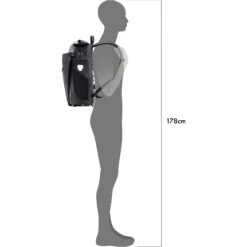ORTLIEB Vario PS High Visibility - QL2.1 Bike Pannier / Backpack 26L - Black Reflective 32 ORTLIEB Vario PS High Visibility - QL2.1 Bike Pannier / Backpack 26L - Black Reflective -Ortlieb ortlieb f7716 6 1394658