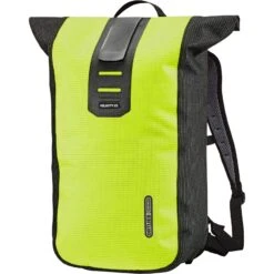 ORTLIEB Velocity High Visibility - 23L Backpack - Neon Yellow-black Reflective