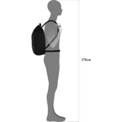 ORTLIEB Velocity - 17L Backpack - Petrol-black -Ortlieb ortlieb r4300 4 1303111 1