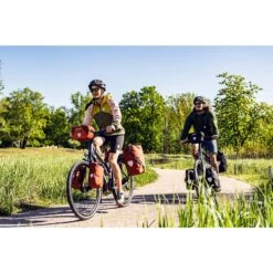 ORTLIEB Sport-Roller Plus - QL2.1 Bike Pannier (pair) - 2x12.5L - Salsa-dark Chili -Ortlieb ortlieb sport packer plus dusk blue f4906 15 1127963 2