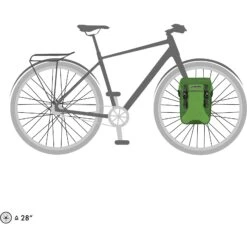 ORTLIEB Sport-Packer Plus - QL2.1 Bike Pannier (pair) - 2x15L - Kiwi-moss Green -Ortlieb ortlieb sport packer plus green f4907 7 1127901