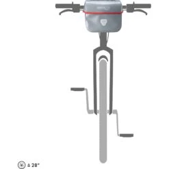 ORTLIEB Ultimate Original Handlebar Bag - Alu Grey -Ortlieb ortlieb ultimate original grey f3126 1 1128247