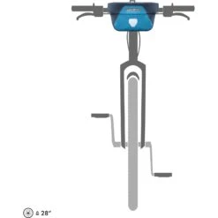 ORTLIEB Ultimate Six Plus - 5L Handlebar Bag - Dusk Blue - Denim -Ortlieb ortlieb ultimate six plus 5l blue f3636 1 1128358