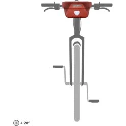 ORTLIEB Ultimate Six Plus - 5L Handlebar Bag - Salsa-dark Chili -Ortlieb ortlieb ultimate six plus 5l red f3635 1 1128401