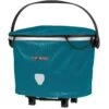 ORTLIEB Up-Town Rack City - Bike Basket - 17.5L - Petrol -Ortlieb ortlieb up town rack city top lock bike basket petrol6 1008355