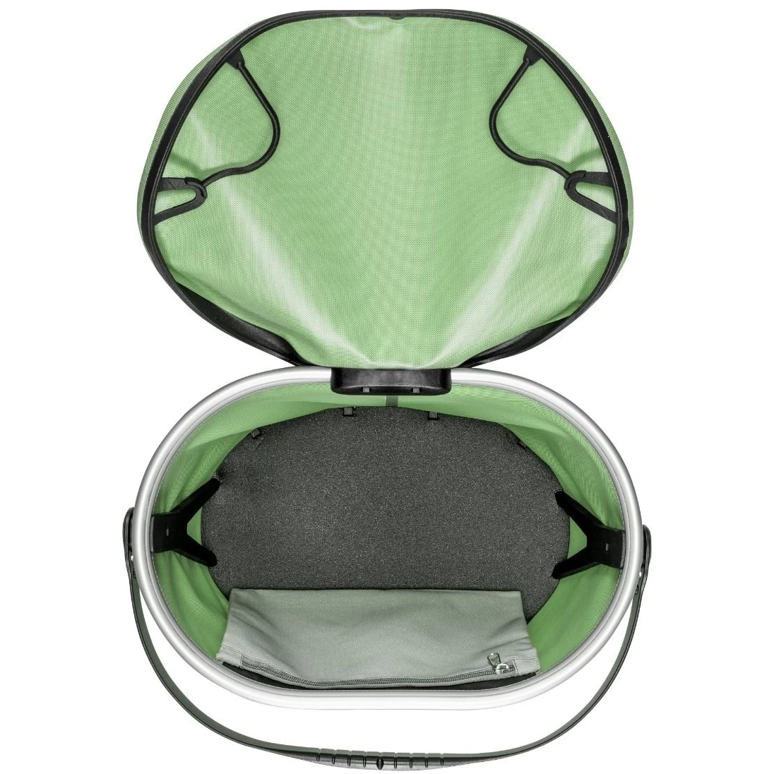 ORTLIEB Up-Town Rack City - Bike Basket - 17.5L - Pistachio 5 ORTLIEB Up-Town Rack City - Bike Basket - 17.5L - Pistachio - Image 3