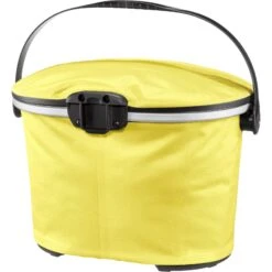ORTLIEB Up-Town City - 17.5L Handlebar Basket - Lemon Sorbet -Ortlieb ortlieb uptown city lemon f79705 2 1128875