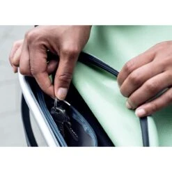 ORTLIEB Up-Town City - 17.5L Handlebar Basket - Pistachio -Ortlieb ortlieb uptown rack city toplock 957145