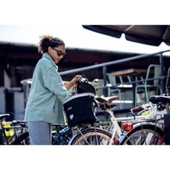 ORTLIEB Up-Town Rack Urban - Bike Basket - 17.5L - Ink -Ortlieb ortlieb uptown rack urban toplock 957199