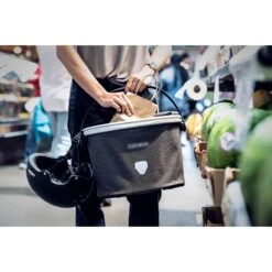 ORTLIEB Up-Town Urban - 17.5L Handlebar Basket - Ash Rose -Ortlieb ortlieb uptown urban ash rose f79904 7 1129343