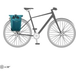 ORTLIEB Vario PS - QL2.1 Bike Pannier / Backpack 20L - Petrol 19 ORTLIEB Vario PS - QL2.1 Bike Pannier / Backpack 20L - Petrol -Ortlieb ortlieb vario ps ql2 1517749