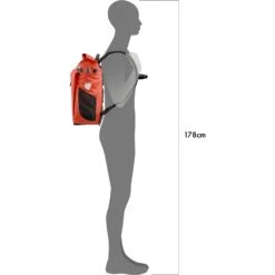 ORTLIEB Vario PS - QL3.1 Bike Pannier / Backpack - 26L - Rooibos -Ortlieb ortlieb vario ps ql31 rooibos f7747 1 1129624